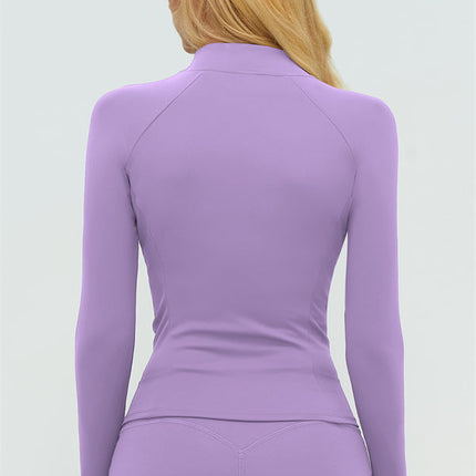 The Twirl Zip Jacket Halter Tank Top Leggings 3-Piece Set