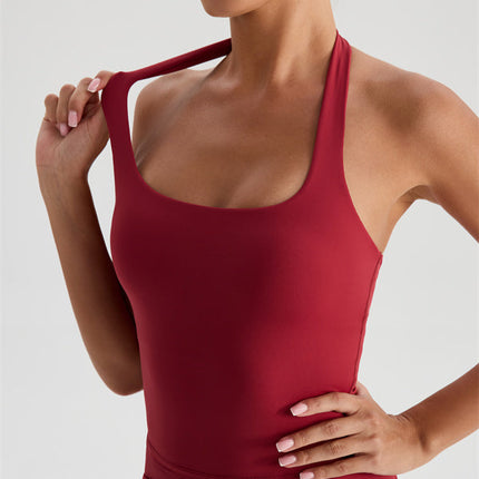 The Glee Halter Tank Top Shorts 2-Piece Set