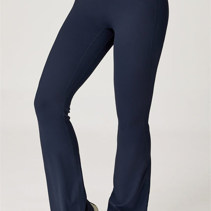 The Lily Belle Crop Top Flared Leggings 2-Piece Set