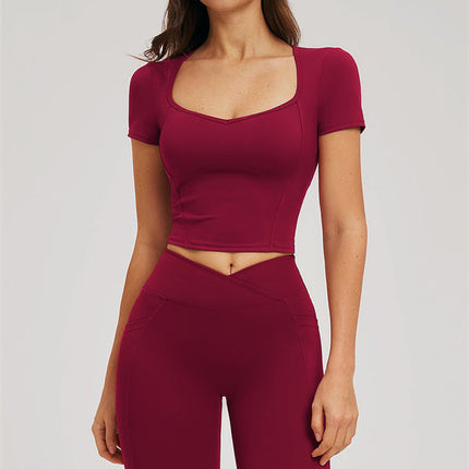 The Sizzle T-shirt Flared Leggings 2-Piece Set