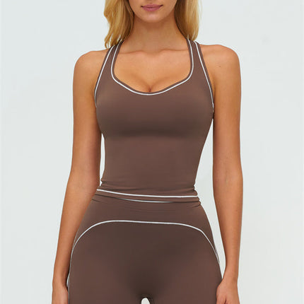 The Amara Crop Top Flared Leggings 2-Piece Set