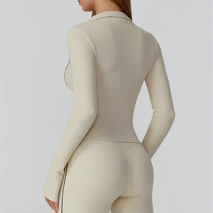 The Venus Zip Top Sports Bra Leggings 3-Piece Set