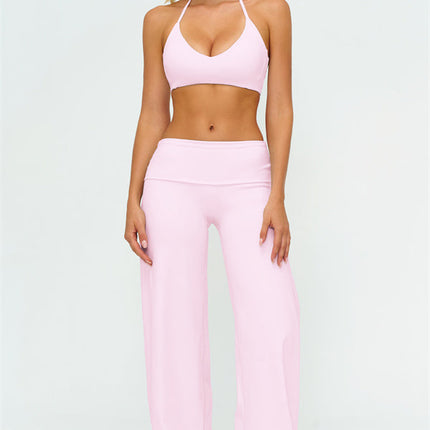 The Twirl Sports Bra Straight Leg Pants 2-Piece Set