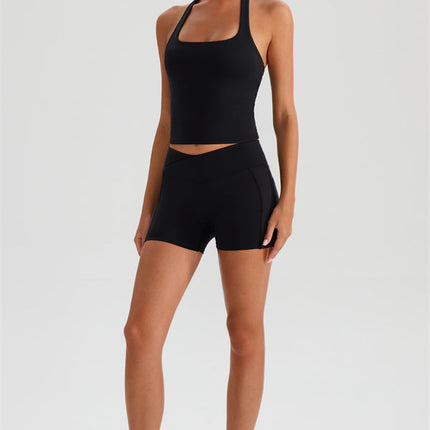 The Glee Halter Tank Top Shorts 2-Piece Set