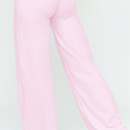 The Twirl Halter Tank Top Straight Leg Pants 2-Piece Set