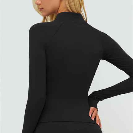 The Twirl Zip Jacket Halter Tank Top Leggings 3-Piece Set