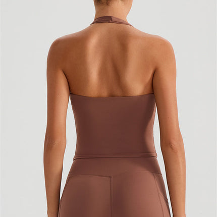 The Glee Halter Tank Top Shorts 2-Piece Set