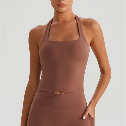 The Glee Halter Tank Top Shorts 2-Piece Set