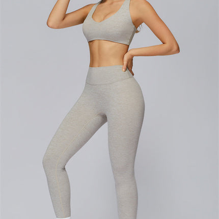 The Radiance Racerback Sports Bra Leggings 2-Piece Set