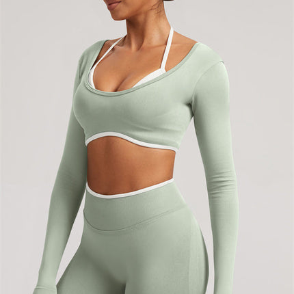 The Elevate New Long Sleeve Crop top