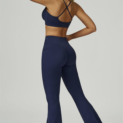 The Flourish Sports Bra Flared Leggings 2-Piece Set