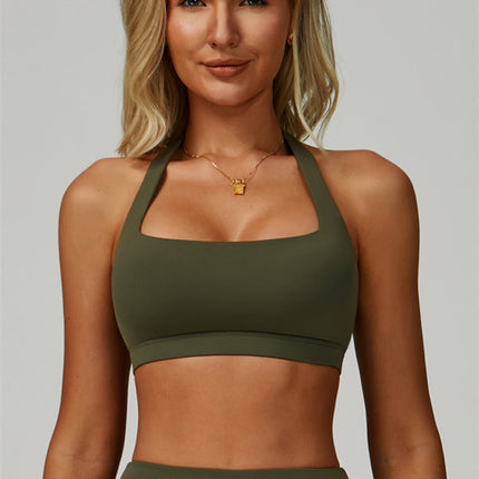 The Bold Halter Sports Bra Leggings 2-Piece Set