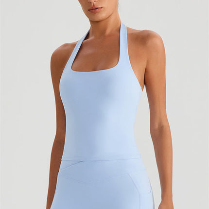The Glee Halter Tank Top Shorts 2-Piece Set