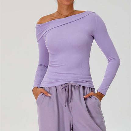 The Rush Off-shoulder T-shirt Sweatpants 2-Piece Set