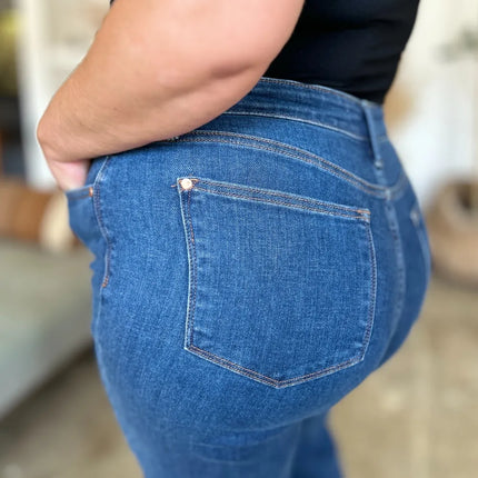 Judy Blue Full Size High Rise Straight Women Jeans