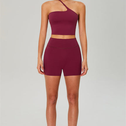 The Jewel One-Shoulder Crop Top
