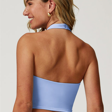 The Boost Halter Crop Top