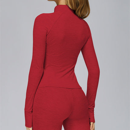 The Radiance Jacket Racerback Sports Bra Leggings 3-Piece Set