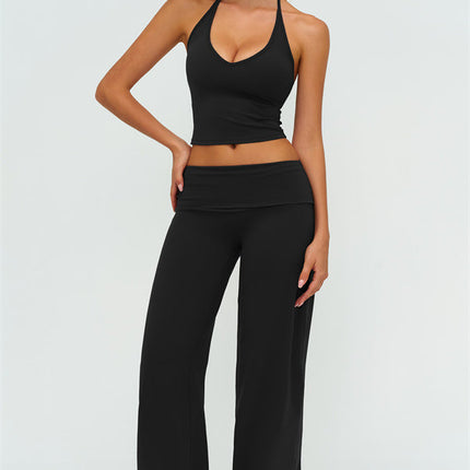 The Twirl Halter Tank Top