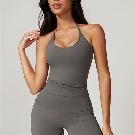 The Surge Halter Crop Top