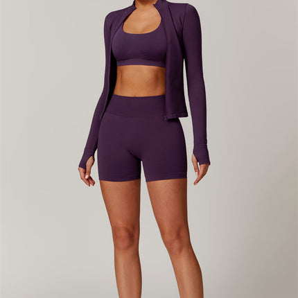 The Blossom Jacket Shorts 2-Piece Set