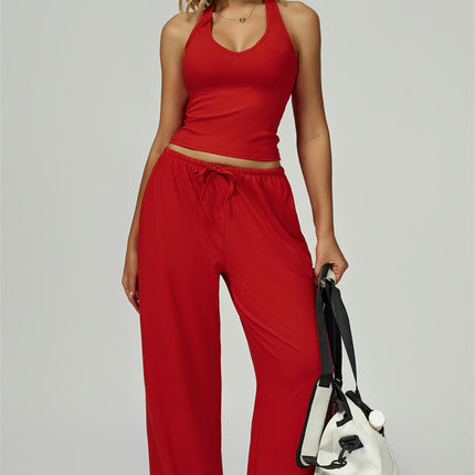 The Sprint Halter Tank Top