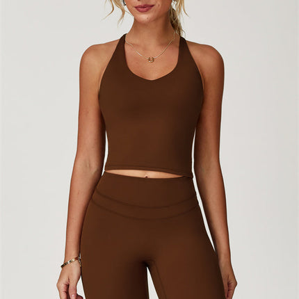 The Enigma Cross Back Vest Leggings 2-Piece Set