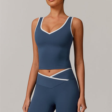 The Stamina Tank Top Flared Leggings 2-Piece Set