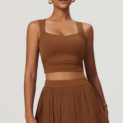The Balance Crop Top Tennis Skirt 2-Piece Set