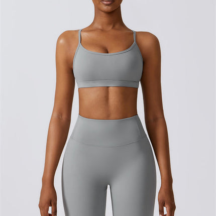 Juno Star Sports Bra Leggings 2-Piece Set
