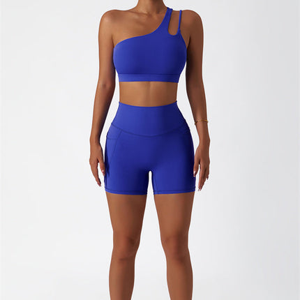 The Blissful Rose Sports Bra Shorts 2-Piece Set