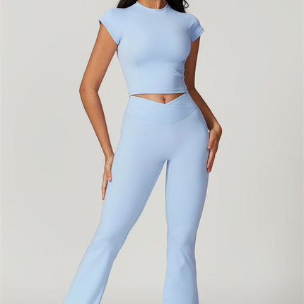 The Sophia T-shirt Flares 2-Piece Set