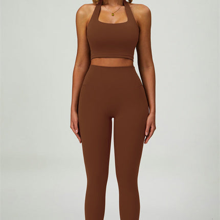 The Seraphine Halter Crop Top