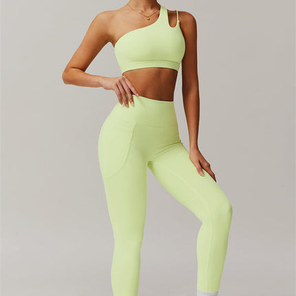 The Blissful Rose Sports Bra Leggings 2-Piece Set
