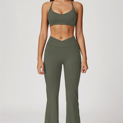 The Flourish Flared Leggings