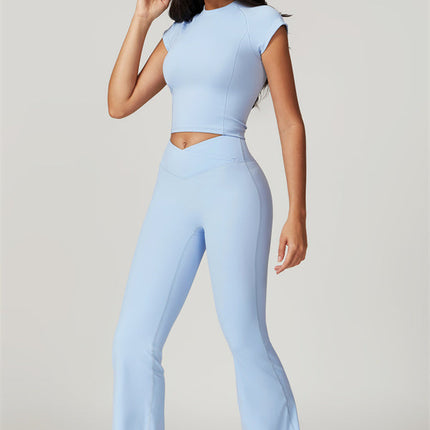 The Sophia T-shirt Flares 2-Piece Set