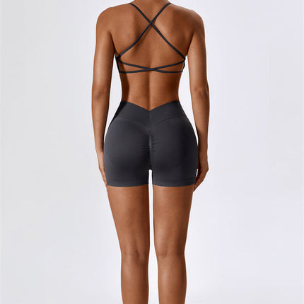 Nova Luxe Sports Bra Shorts 2-Piece Set