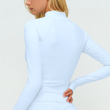 The Twirl Zip Jacket Sports Bra Straight Leg Pants 3-Piece Set