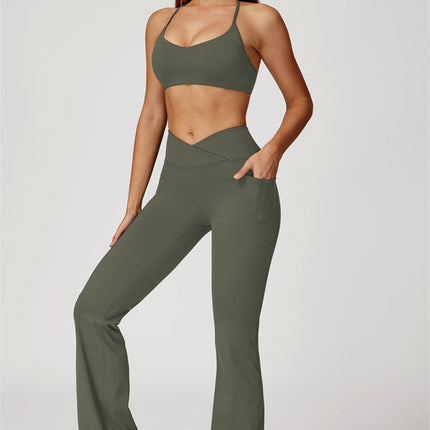 The Flourish Flared Leggings