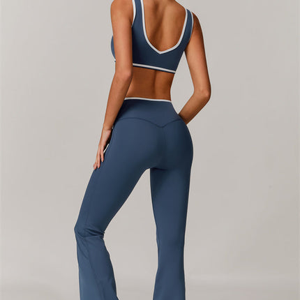 The Stamina Sports Bra Flared Leggings 2-Piece Set