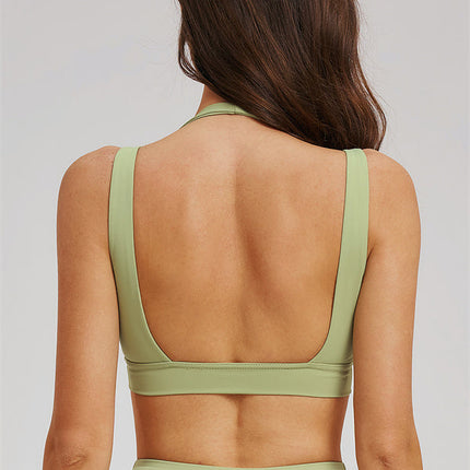 The Sizzle Zip Jacket Sports Bra Leggings 3-Piece Set