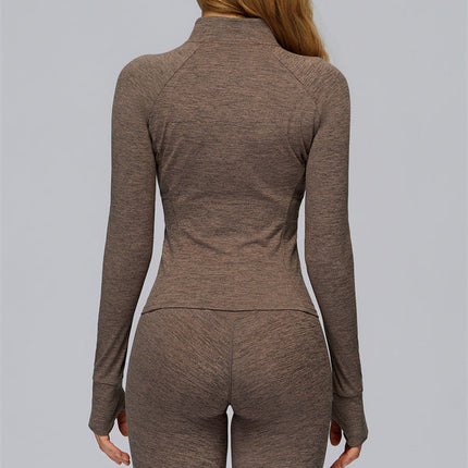 The Radiance Jacket Sports Bra Leggings 3-Piece Set