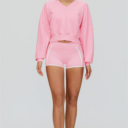 The Whisper V-Neck Hoodie