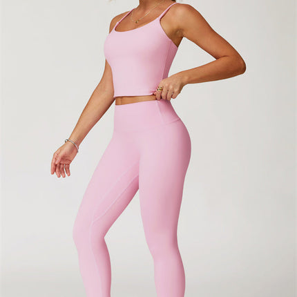 The Agile Crop Top Leggings 2-Piece Set