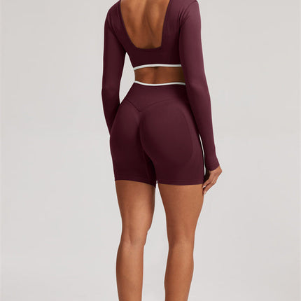 The Elevate Long Sleeve Crop top