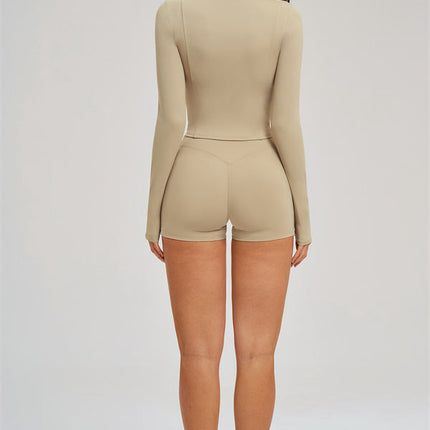The Sizzle Zip Jacket Shorts 2-Piece Set