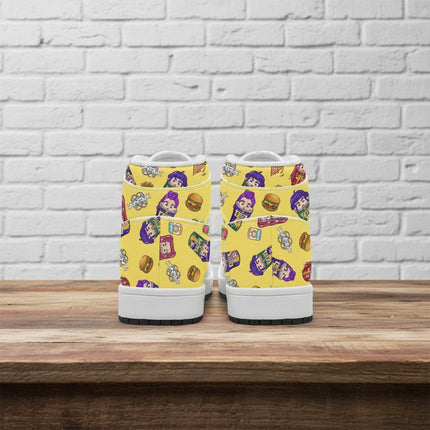 K-Pop Demon Hunters Ramen | Kids & Youth Vegan Leather High Tops