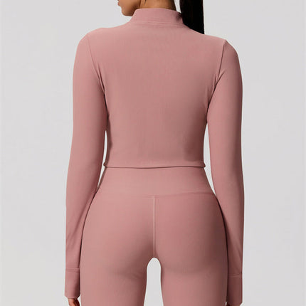 The Daze Zip Jacket Sports Bra Flared Leggings 3-Piece Set