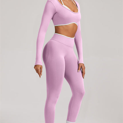 The Elevate New Long Sleeve Crop top