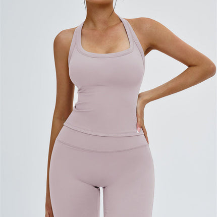 The Slate Y-Back Top